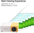 Mini LED Projector, Portable Private Home Theater Projector, 1080P HD Indoor & Outdoor Multi-Function Travel Projector