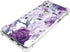 Moto One 5G Ace Case, Slim Flexible TPU for Girls Women, Shock Absorption Rubber Soft Silicone Cover (Purple Flower)