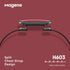 Magene H603 Chest Strap Heart Rate Monitor, ANT+ and Bluetooth Compatible, Fully Adjustable Strap for iPhone & Android