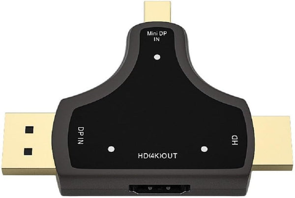 suckoo Replacement DP HDMI Mini Displayport to HDMI Cable Converter 3 in 1