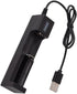 Dwuww USB Battery Charger for 4.2V 18650 18490 Li-ion Batteries Universal Lithium Batteries