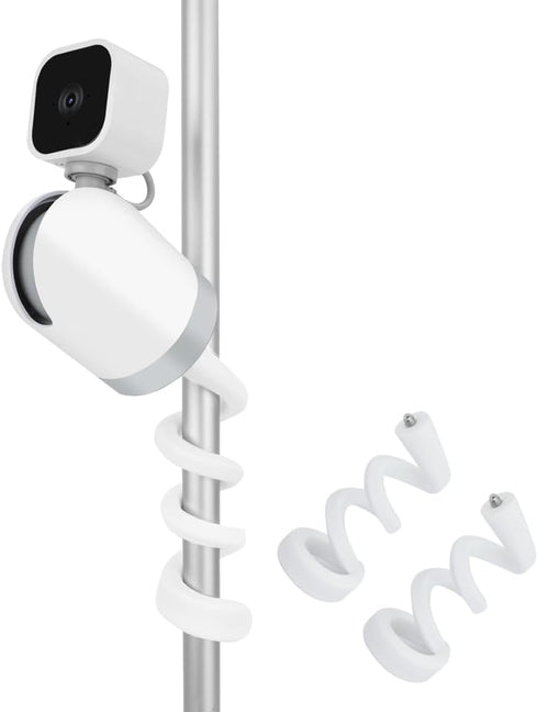 VVHOOY 2 Pack Gooseneck Twist Mount for Blink Mini Pan Tilt, Adjustable Security Camera Stand Bracket
