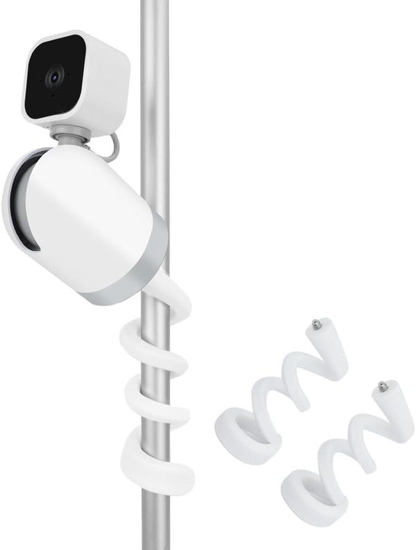 VVHOOY 2 Pack Gooseneck Twist Mount for Blink Mini Pan Tilt, Adjustable Security Camera Stand Bracket