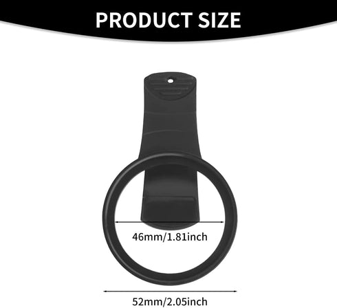 52mm Clip-on CPL Phone Camera Lens Filter, Universal CPL Filter Compatible with iPhone, Samsung, Android Smartphones