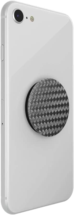 PopSockets Carbonite Weave Phone Grip & Stand - Black
