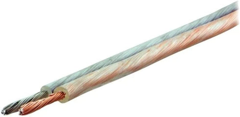 GE Clear 50 ft. Direct Wire Coat - Universal Design for Stereo, Home Theater, Speakers