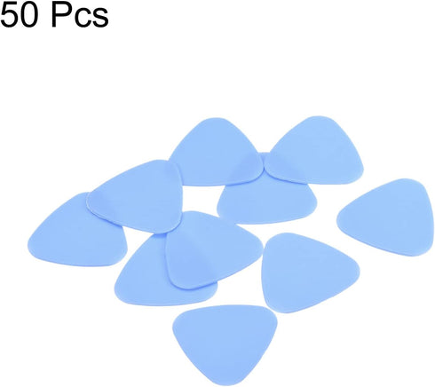 MECCANIXITY 50pcs Phone Pry Opening Tools, Light Blue Plastic for Mobile Phone LCD Screen Repair