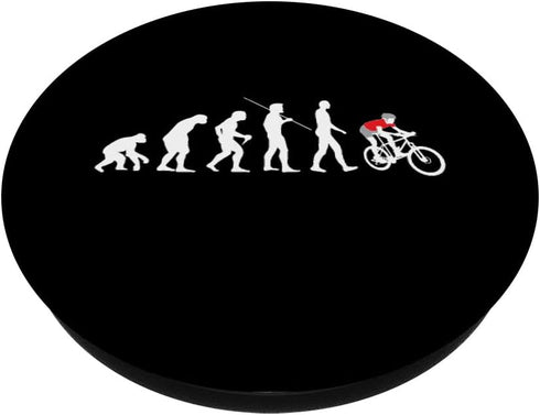 PopSockets Swappable PopGrip - Bike Cyclist Cycling Evolution Mountain Bike Fan EVO