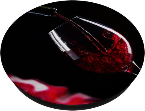 Wine Red Wine Glass Winery PopSockets Swappable PopGrip