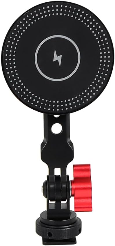 NovelGoal Magnetic Wireless Charger Mobile Phone Holder Stand Tripod Adapter Mount for Magnet