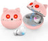 Pink Wireless Earbuds, Bluetooth in Ear Headphone with Microphone, Noise Cancellation, Long Life Portable Charging Case