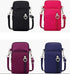 Women's Crossbody Phone Bag Purse Pouch Wristlet Wallet Case with Card Zip Pocket