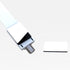 Goupchn Ultra Flat Ghost Wire RG6 Coax Jumper Cable, Extreme Slim F Female to Female, 0.85ft