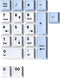 DROP MiTo DCP Pegaso Custom Keycap Set, Compatible with Cherry MX-Style switches, PBT Keys in Cherry Profile