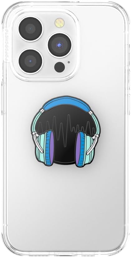 PopSockets Phone Grip with Expanding Kickstand, Enamel - Wired
