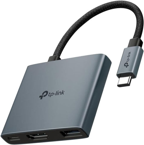 TP-Link USB C Hub 3-in-1 Multiport Adapter (UH3020C) | 4K HDMI | 100W