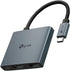 TP-Link USB C Hub 3-in-1 Multiport Adapter (UH3020C) | 4K HDMI | 100W