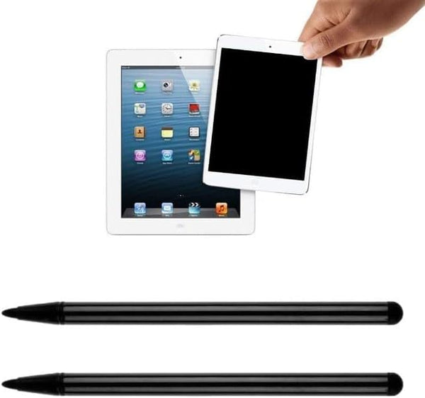 2 Pcs Black Stylus Pens for Touch Screens, Universal Capacitive Stylus Compatible with All Touch Screen Devices