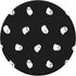 White Cute Ghost Pattern with Black Background Halloween PopSockets Swappable PopGrip