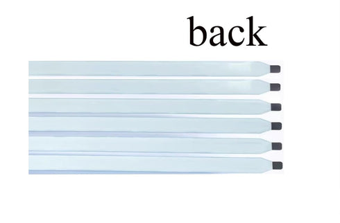Pull Tab Stretch Tape for Laptop LCD LED Screen, Replacement Baffo Photo Frame Adhesive Strips with Handle (6Pcs)