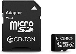 Centon Electronics Electronics S1-Msdxc10-64Gtaa Taa-Compliant 64Gb Micro Sdxc Class 10 Flash Card