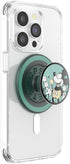 PopSockets Round Phone Grip Compatible with MagSafe, Disney - Enamel Tonal Flower Mickey, Adapter Ring Included, Phone