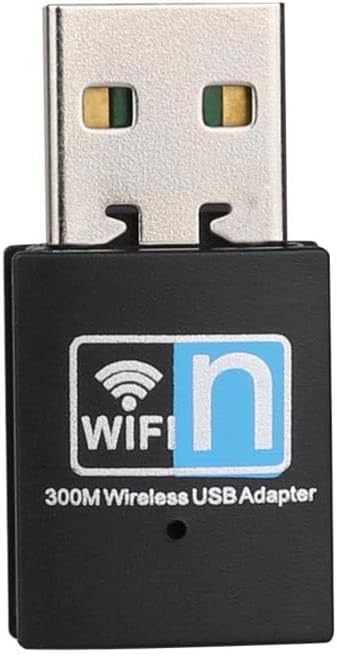 300Mbps USB WiFi Adapter, Wireless LAN Network Card Stick USB 2.0 Dongle for Desktop Laptop PC Windows 10/8/7