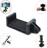 Universal Smartphone Holder w/GoPro Style Mount Attachment, Tripod Adapter & Screw Adapter for Any Phone, Connect to