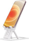GoldenCrest Cell Phone and Tablet Stand for Desk, Slim and Fully Foldable with