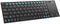 Rii K12+ Mini Wireless Keyboard with Touchpad Mouse, Stainless Steel Portable Wireless Keyboard with USB Receiver for