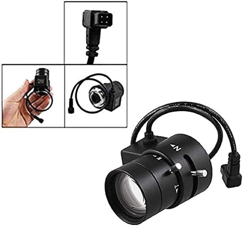 Dahszhi 5-50mm 1/3" F1.6 Format Aperture CS Mount DC Auto Varifocal IR CCTV Lens for Box Body Camera