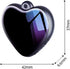 Generic 200h (8GB) Heart Pendant Voice Recorder - Storage AI-Powered Voice-to-Text Recorder with HD Noise Reduction