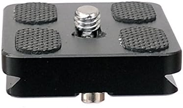Fotasy 50mm Arca Swiss Plate (2 Packs) - Quick Release Plate, Small Arca Plate for DSLR Camera Tripod Ballhead