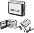 Cassette MP3 USB Tape to Converter, Audio Music Player with Headphones