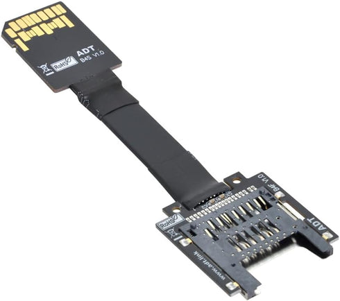 xiwai SD Male Extender to SD Card Female Extension Cable Adapter Flexible SD/SDHC/SDXC UHS-III UHS-3