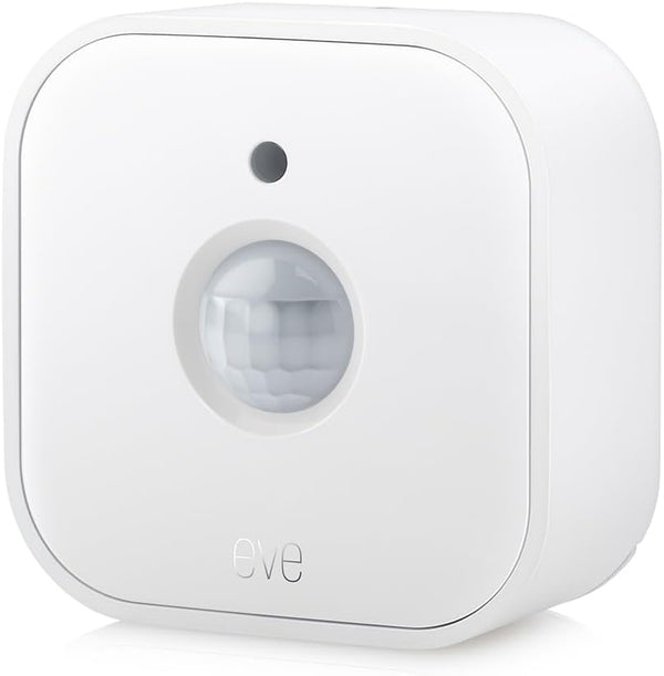Eve Motion (Matter) - Smart Motion Sensor with Light Sensor, IPX3 Water Resistance, Automatic Activation of Lights and