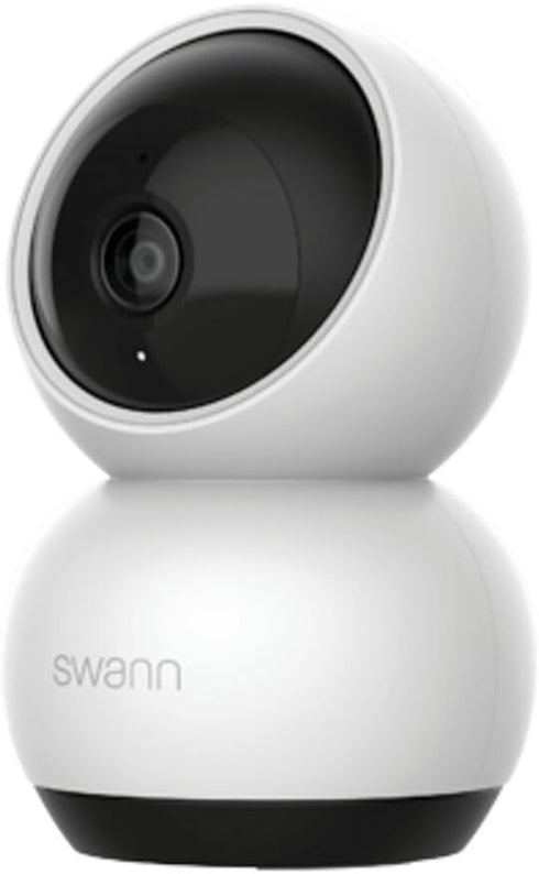 Swann EVO 2K Pan-Tilt Indoor Wi-Fi Security Camera: 2K HD video, plug-in, auto