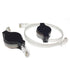 ThtRht 2 Pack 5FT Cat5 Retractable Ethernet Cable Lightweight Portable Internet Cable Network Cord LAN Cables Ethernet
