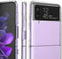 Clear Shockproof Case for Samsung Galaxy Z Flip 3, Slim Thin Protective Silicone Cover for Flip3 5G Phone