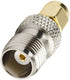 2 PCS DHT Electronics RF coaxial coax adapter SMA male to TNC female