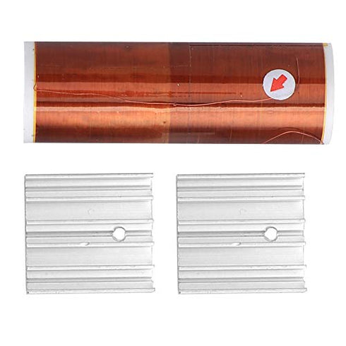 Teslas Coil Module Unassembled Mini DIY Kit, Practical Electronic Speaker Teslas Coil Kits 15W DC15-24V 2A