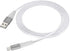 JOBY USB-A to Lightning Cable, 1.2m, MFi Certified, White, for iPhone, iPad, iPod - Charging & Synchronization.