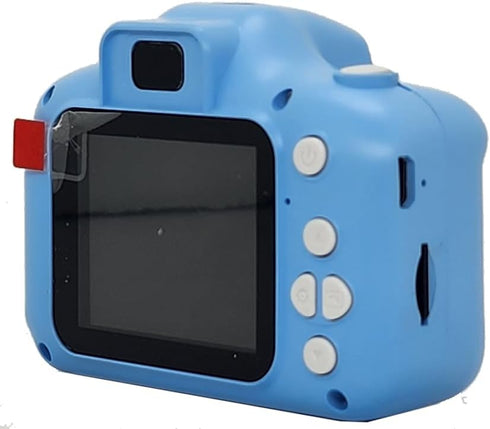 Ultimaxx Essential Kid’s Digital Camera Bundle (Blue) - Includes 32GB microSD Card, High-Speed Reader, Lanyard,