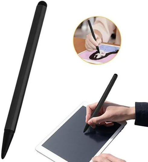 1Pc Black Universal Smartphone Pen for Apple Pencil, iPad Stylus Pen for Drawing on iPad, iPhone, Cell Phones