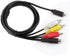 GreatPowerDirect DCR-DVD105/e DCR-DVD103/e/v AV A/V TV Video Cable Cord Lead for Sony Camcorder