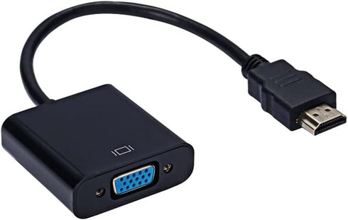 Zuya HDMI to VGA Adapter,Gold-Plated HDMI to VGA Adapter Converter Full HD 1080P
