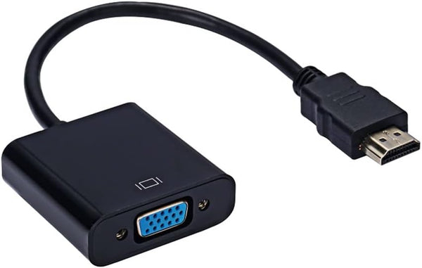 Zuya HDMI to VGA Adapter,Gold-Plated HDMI to VGA Adapter Converter Full HD 1080P