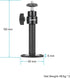 CAMVATE 1/4"-20 System(2 Pieces)-24007 Security Wall Mount with Mini Ball Head for CCTV Camera Surveillance