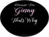 Personalized Ginny Name Cute Pink Girl PopSockets Standard PopGrip