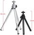 Reflex Camera 5.9-7.9in Lightweight Extendable Mini Tripod Aluminum Desktop Table Stand for Smartphone, GoPro, Webcam